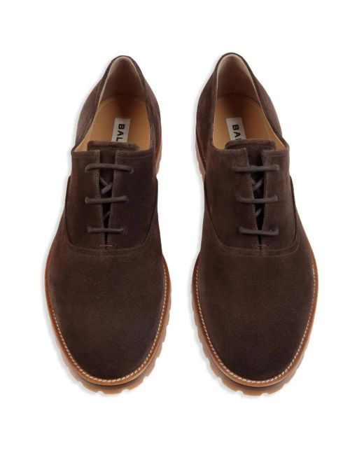 Scarpe Oxford Solaria di Bally in Brown da Uomo