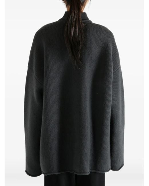 Rove buttoned patch-pocket cardigan Casey Casey de color Black