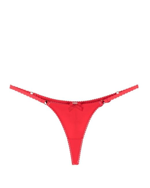 Agent Provocateur Red Zarya String