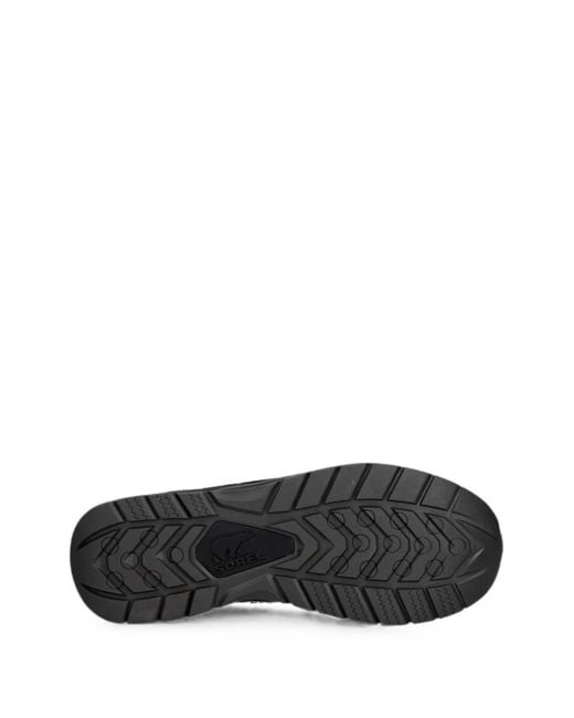 Sorel Black Outing Se Waterproof Panelled Sneakers for men