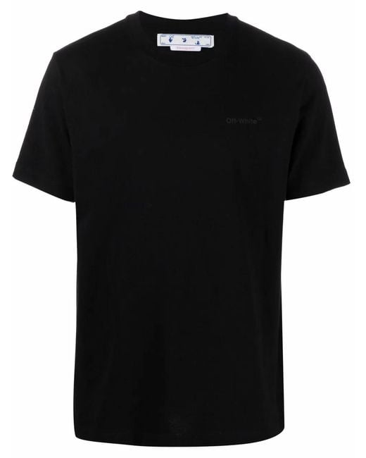 Off-White c/o Virgil Abloh Black Diag Tab T-shirt for men