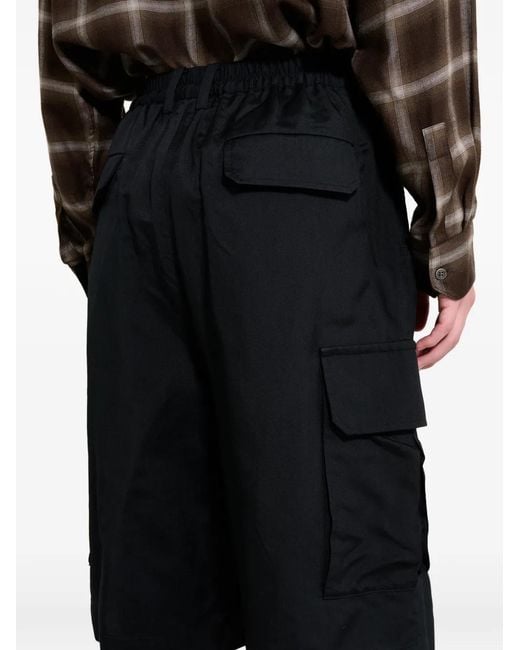 Bermudas Con Cierre De Botón Ssstein de hombre de color Black