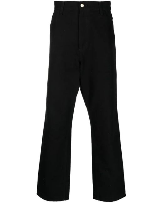 Pantalon Droit À Patch Logo Carhartt pour homme en coloris Black