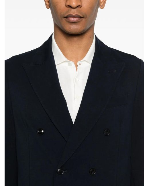 Circolo 1901 Blue Double-Breasted Blazer for men