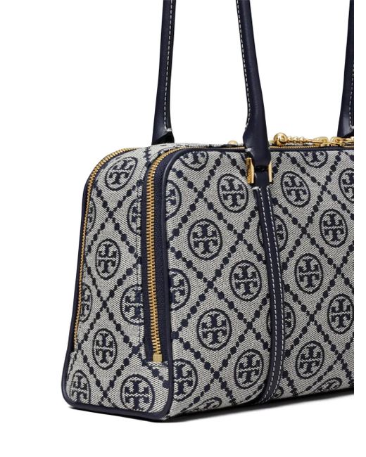 Tory Burch T モノグラム マシュマロ ショルダーバッグ S Black
