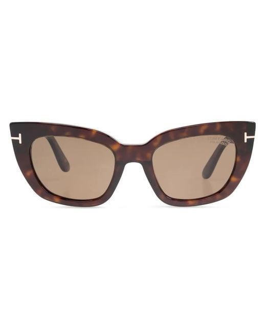 Tom Ford Brown Athena Sunglasses