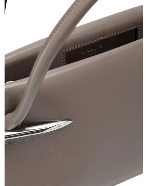 Givenchy Metallic Medium Pinch Leather Tote Bag