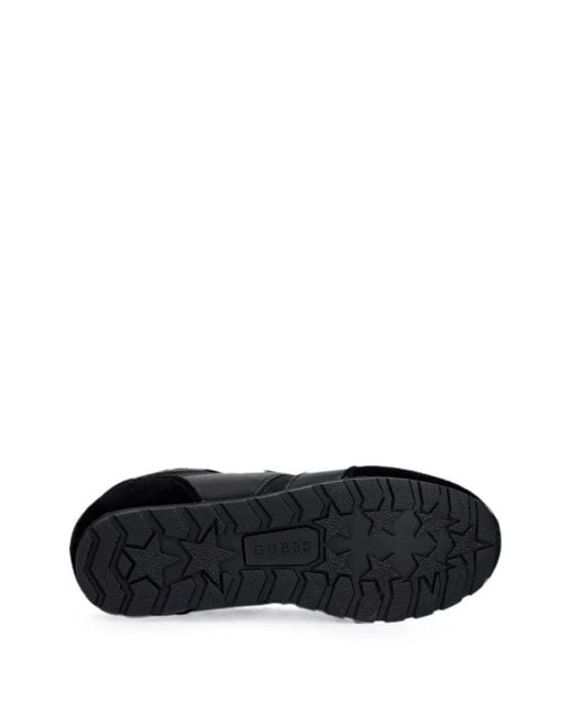 Guess Black Tyrah Suede Sneakers