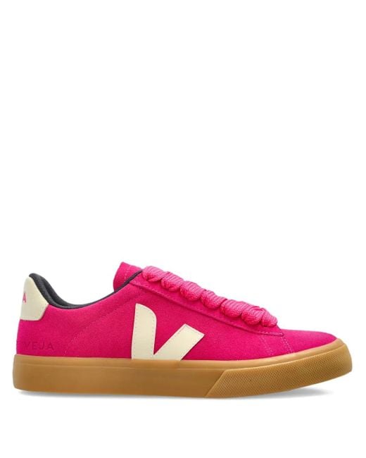 Baskets Campo En Daim Veja en coloris Pink