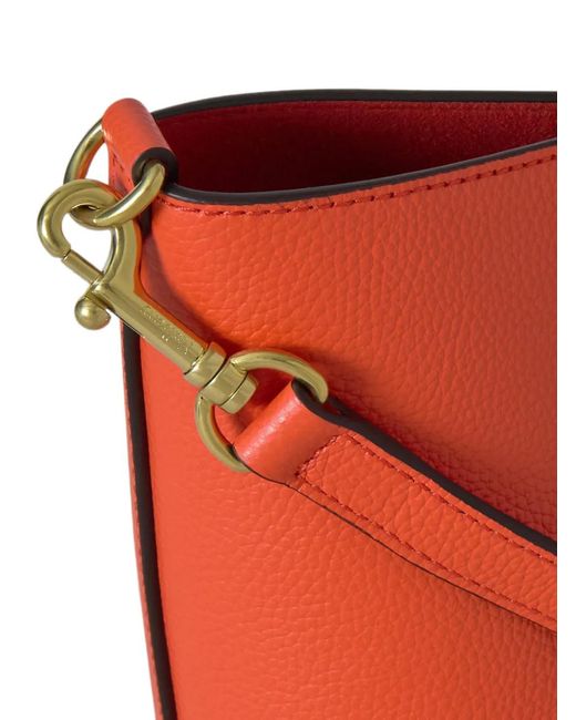 Mulberry Red Small Bayswater Leather Tote Bag