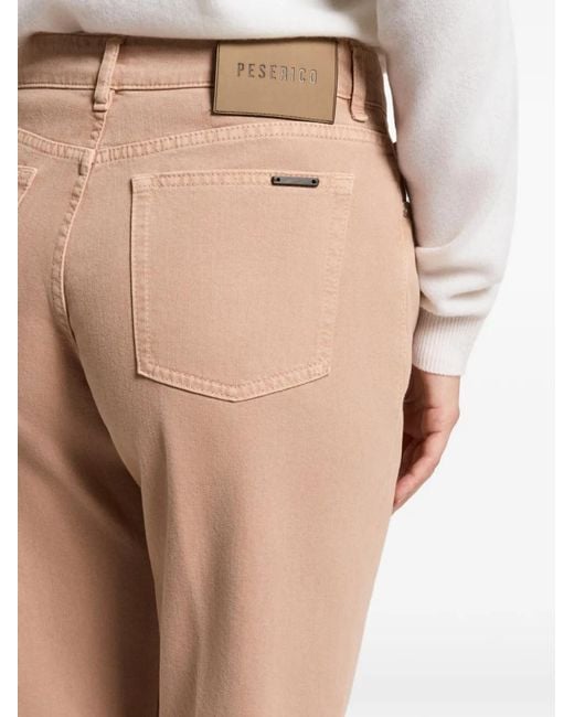 Peserico Natural Five-Pocket Jeans