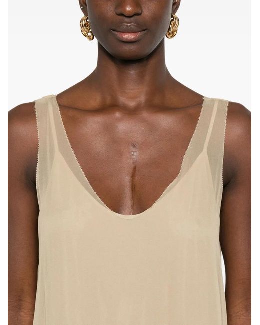 Totême Natural Slip Midi Dress