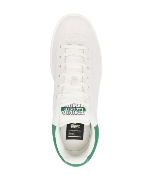Lacoste White Baseshot Premium Sneakers for men