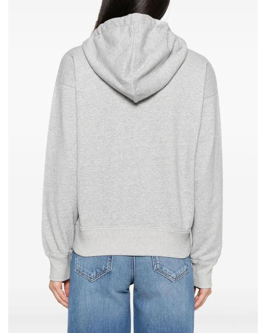 Sudadera Sylla con logo bordado Isabel Marant de color Gray