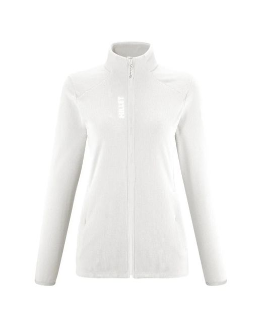 Pascal Millet White Zip-Up Ski Jacket
