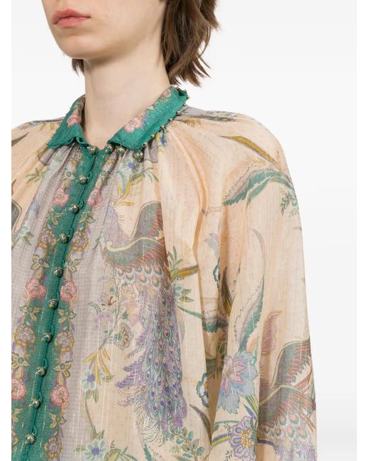 Zimmermann Indra Blouse in het White