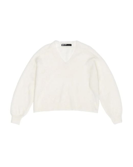 Bimba Y Lola Trui Met V-Hals in het White