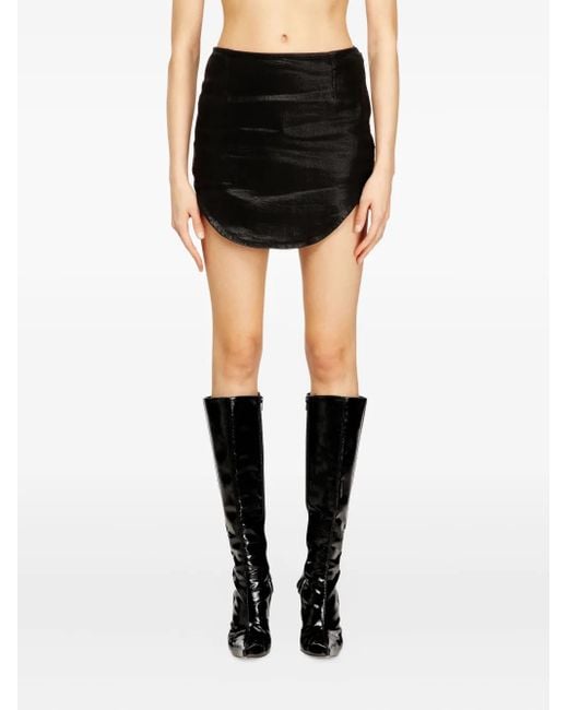 DIESEL De-Vany Mini-Rok in het Black