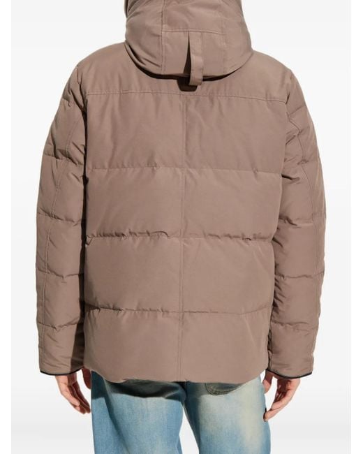 Canada Goose Brown Wyndham Puffer Jacket for men