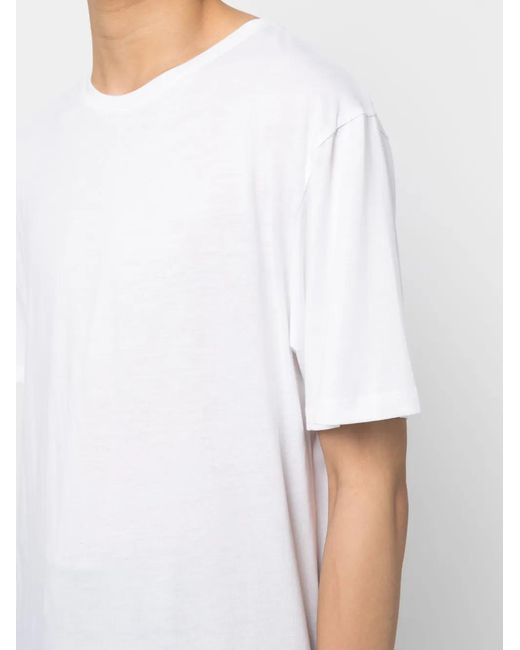Marane White Short-Sleeve Crew-Neck T-Shirt for men