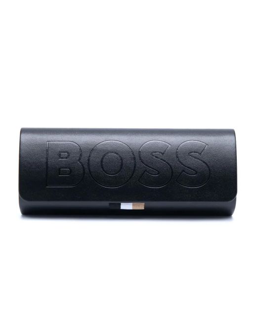 メンズ Boss ラウンドフレーム サングラス Blue