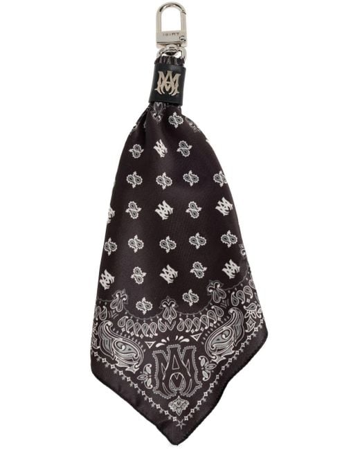 Amiri Bandana Keyring in Black for Men | Lyst