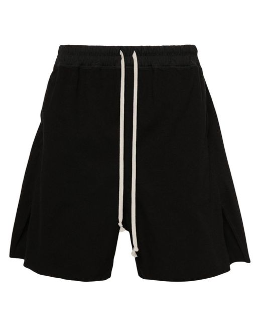 Rick Owens Black Boxers Organic Cotton Shorts for men
