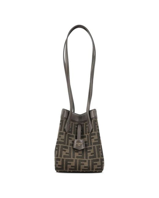 Fendi White Mini Origami Tote Bag