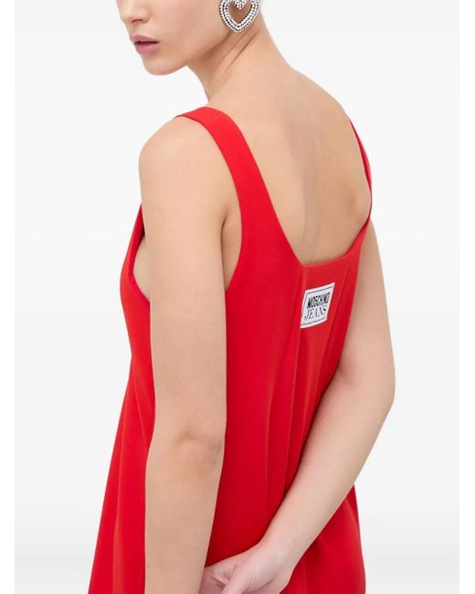 Moschino エンパイアライン ドレス Red