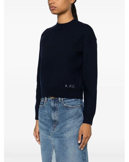 A.P.C. Blue Esther Sweater