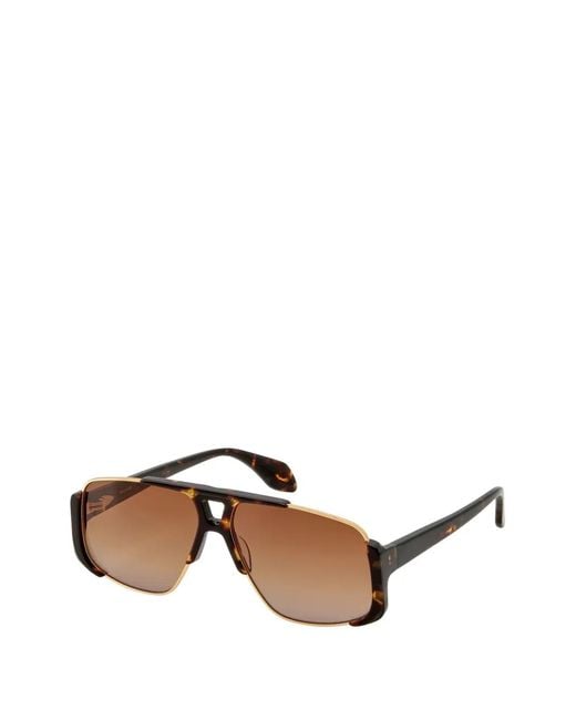 Gigi Studios Brown Zena Sunglasses