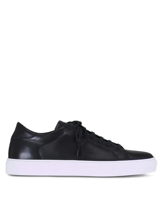 To Boot New York Black Pescara Lace-Up Sneakers for men