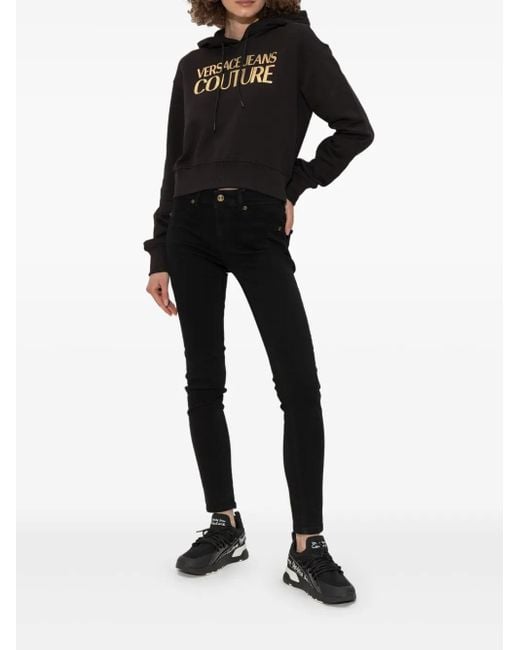 Versace Jeans Couture Black Dynamic Sneakers