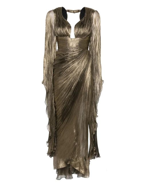 Maria Lucia Hohan Danielle Maxi Dress in Green | Lyst