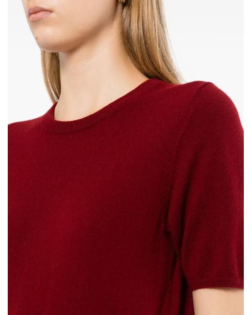 N.Peal Cashmere Red Milly T-Shirt