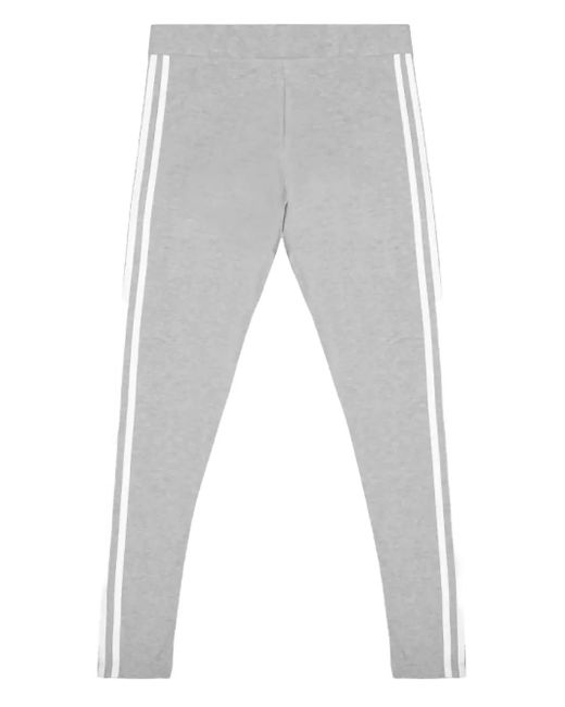 Adidas Gray Originals 3-Stripes Leggings