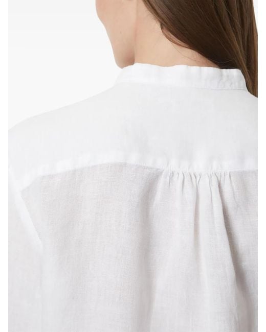 Marc O' Polo White Long-Sleeve Blouse