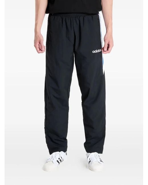 Pantalon De Jogging À Logo Brodé Adidas pour homme en coloris Black