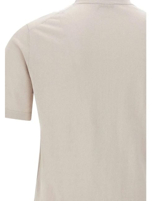 Kangra White Crew-Neck T-Shirt for men