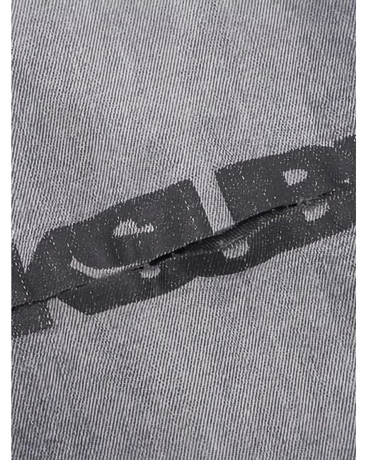 Ksubi Gray Van Winkle Thrifted Jeans for men