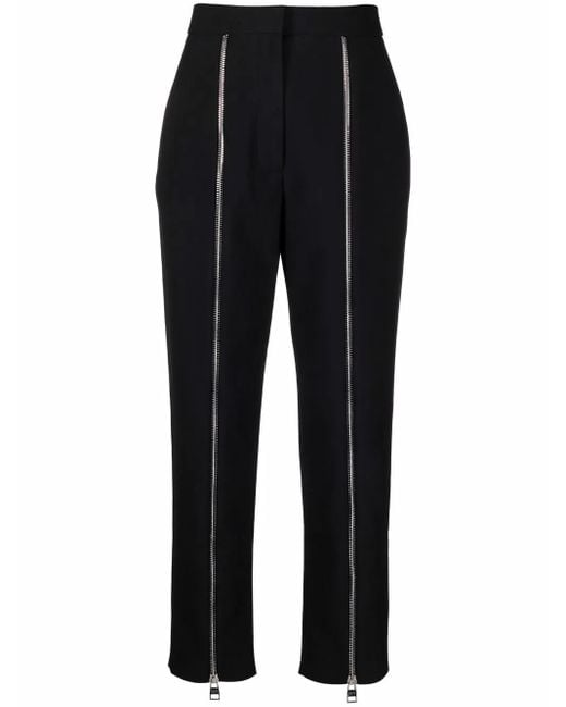 McQueen Black Wool Trousers
