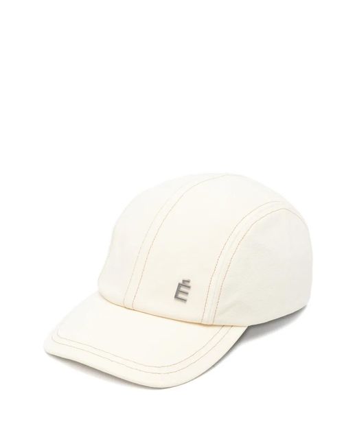 Etudes Studio Natural Logo-Plaque Four-Panel Cap