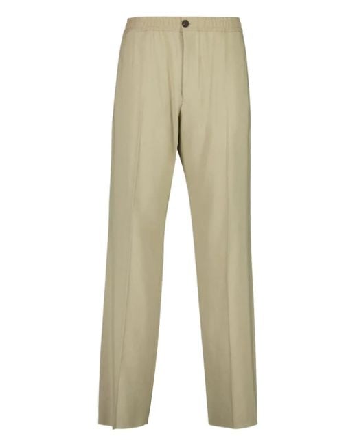 Pantalones con cinturilla elástica Ferragamo de hombre de color Natural