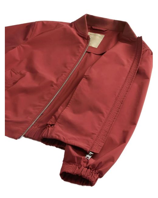 Woolrich Red Lightweight Bomber Jacket