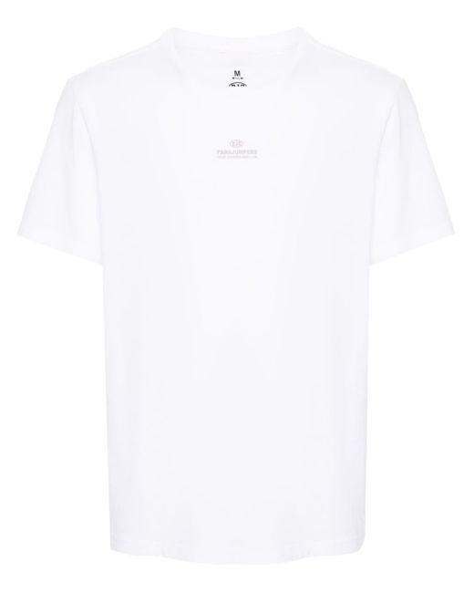 Parajumpers White Rescue Cotton T-shirt for men