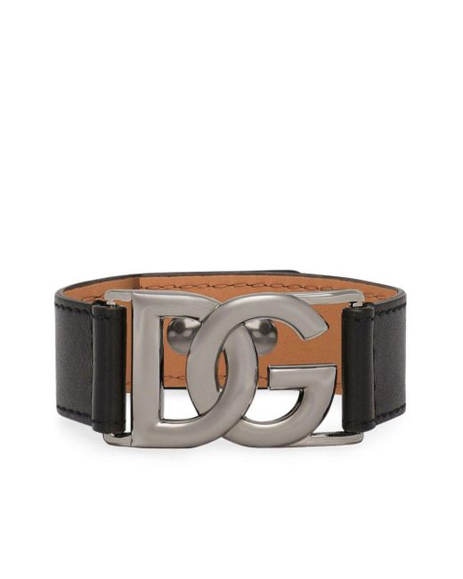 Dolce & Gabbana Black Bracciale for men