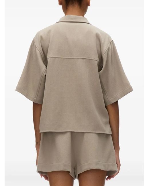 3.1 Phillip Lim Natural Knitted Top