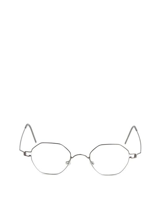 Lindberg Natural Geometric Titanium Glasses
