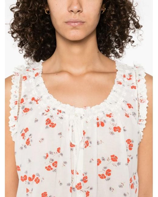 Doen White Traveler Blouse