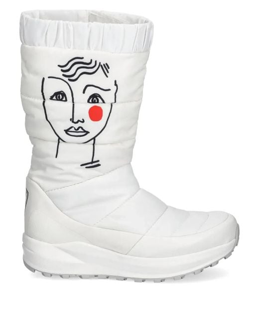 Rossignol White Wattierte Stiefel
